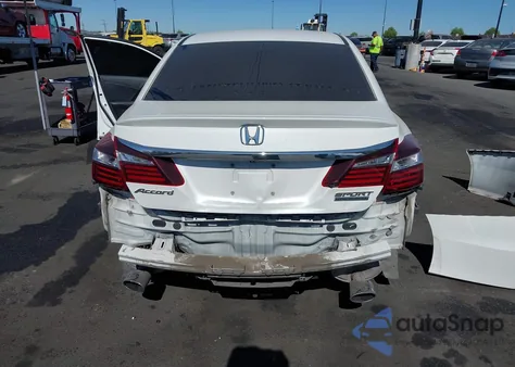 2017 Honda Accord Sport Se from USA, damaged, VIN 1HGCR2F11HA152844